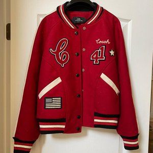 NWT - COACH VARSITY JACKET - WOMEN'S